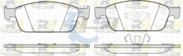 Front Brake Pads and Disc Rotors SET for Ford Kuga TF 1.6 2.0 2012-16