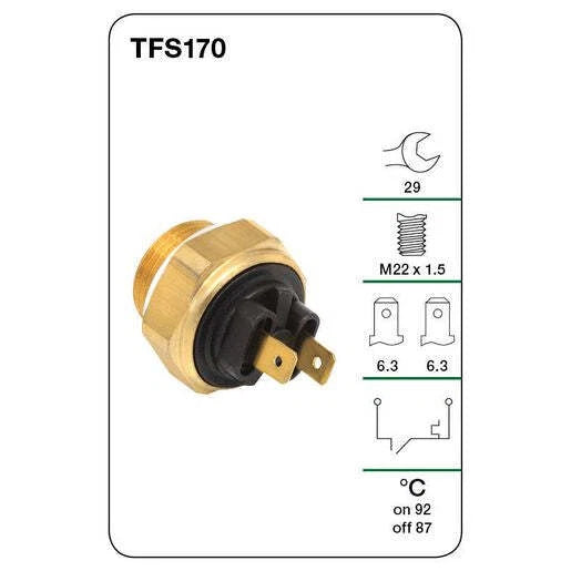 Tridon Fan switch TFS170