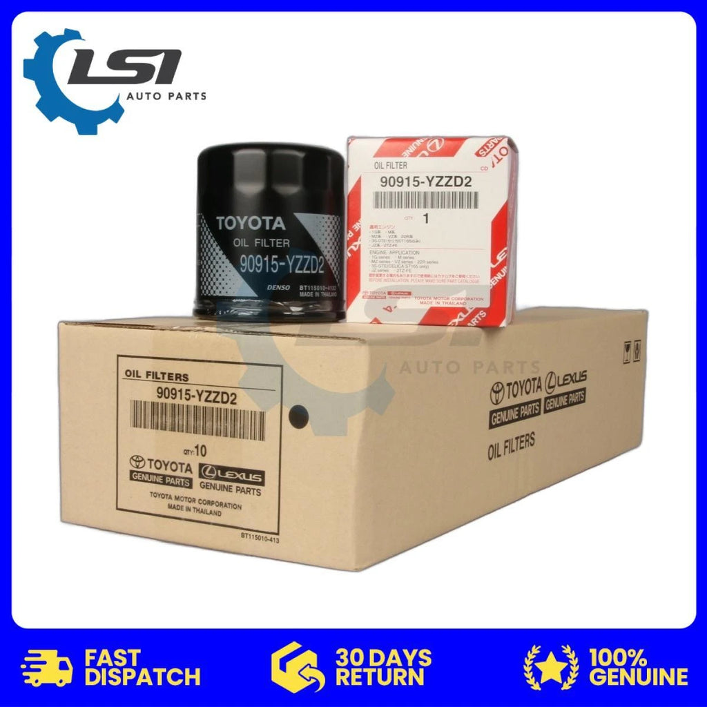 Toyota Genuine Oil Filter 90915-YZZD2 x10 X ref: Z418