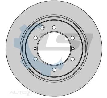 Rear Brake Pads and Disc Rotor set for Hyundai Terracan HP CRDi 2.9L 01/05-01/07
