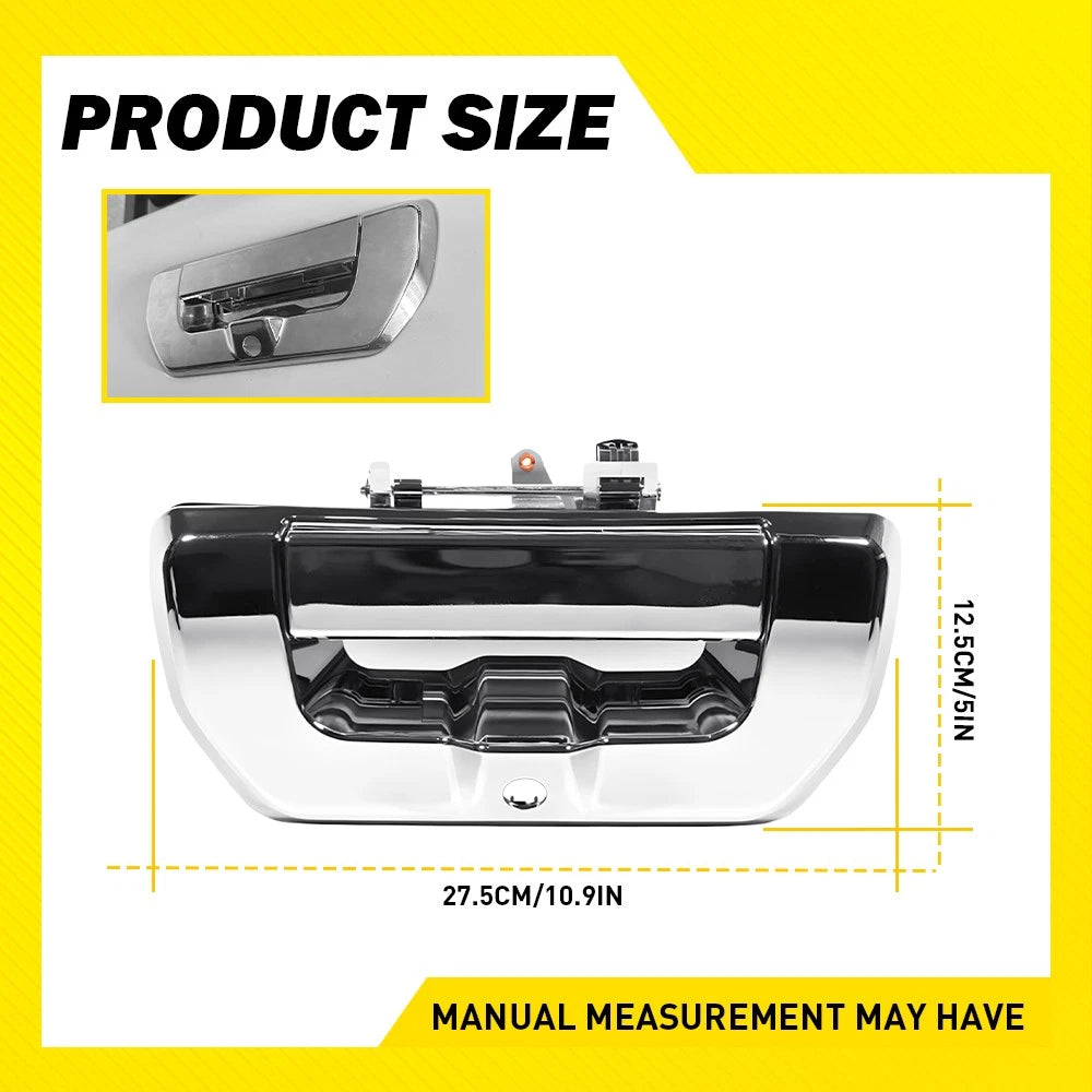 Car Tailgate Handle W/O Lock fit for Great Wall Poer Power GWM Cannon Chrome