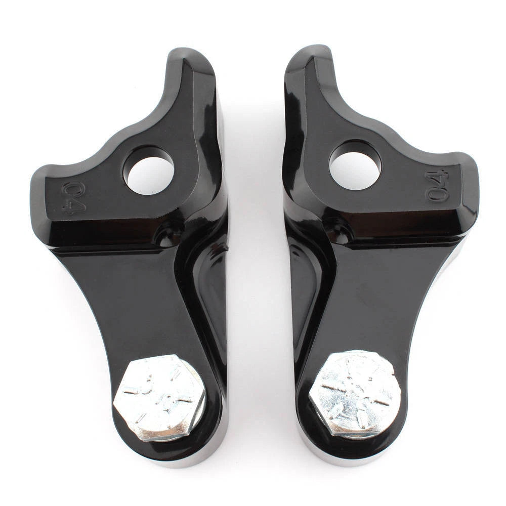 Black Rear Lowering Kit For Harley Electra Glide FLHTK Road Glide Road King FLHR