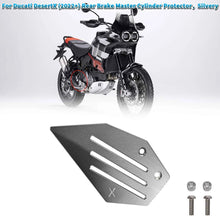 Load image into Gallery viewer, Rear Brake Master Cylinder Protector for Ducati Desert X 2022+ Billet Aluminum