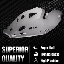 Load image into Gallery viewer, Silver Metal Skid Plate Engine Guard For Ducati Desert X 2022-2023 ST