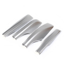 4X Silver Roof Rack Rail End Cover For Toyota for Landcruiser LC200 2008-2021 ST