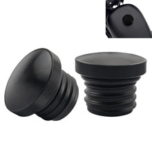 Load image into Gallery viewer, Black Vent Fuel Gas Tank Cap Cover For Harley Sportster XL 883 1200 Softail Dyna