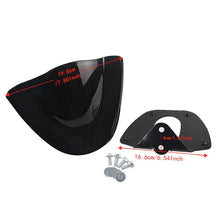 Load image into Gallery viewer, Gloss Black Front Chin Spoiler Air Dam Fairing For Harley Dyna Models 2006-17 ST