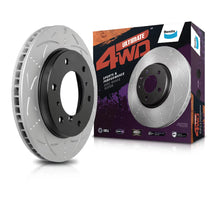 Load image into Gallery viewer, Bendix Front Slotted and Dimpled Brake Rotor for Jeep Grand Cherokee WH WK