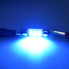 Load image into Gallery viewer, 2x BLUE FESTOON LED INTERIOR DOME LIGHT MAP BULB GLOBE 12V CAR 4WD 36MM 12SMD