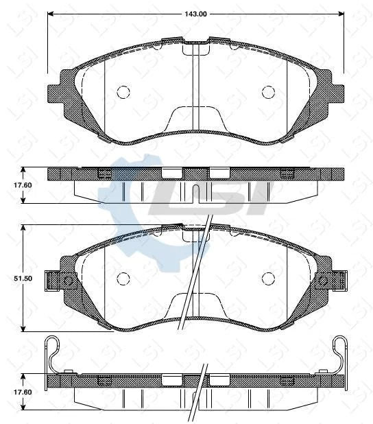 Front Brake Pads + 256mm Rotors Set for Holden BARINA TK 05-11 VIN BB000001>