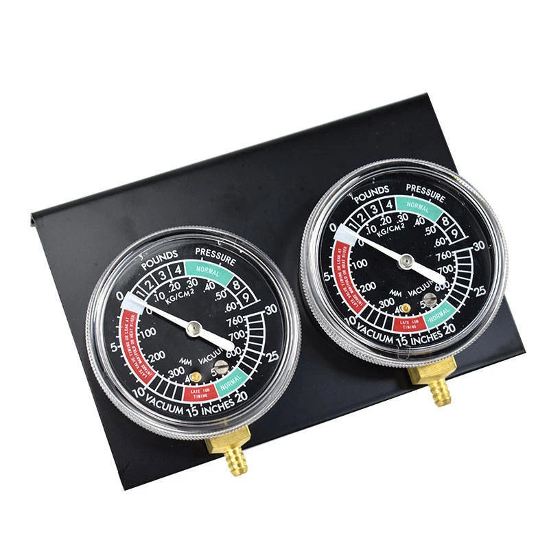 Motorcycle Carb Carburettor Fuel Vacuum Gauge Balancer 2 Cylinder Synchronizer S