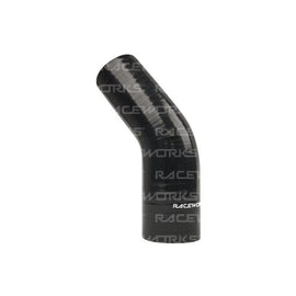 Raceworks Silicone 45 Reducer Elbow 2.5-2.75