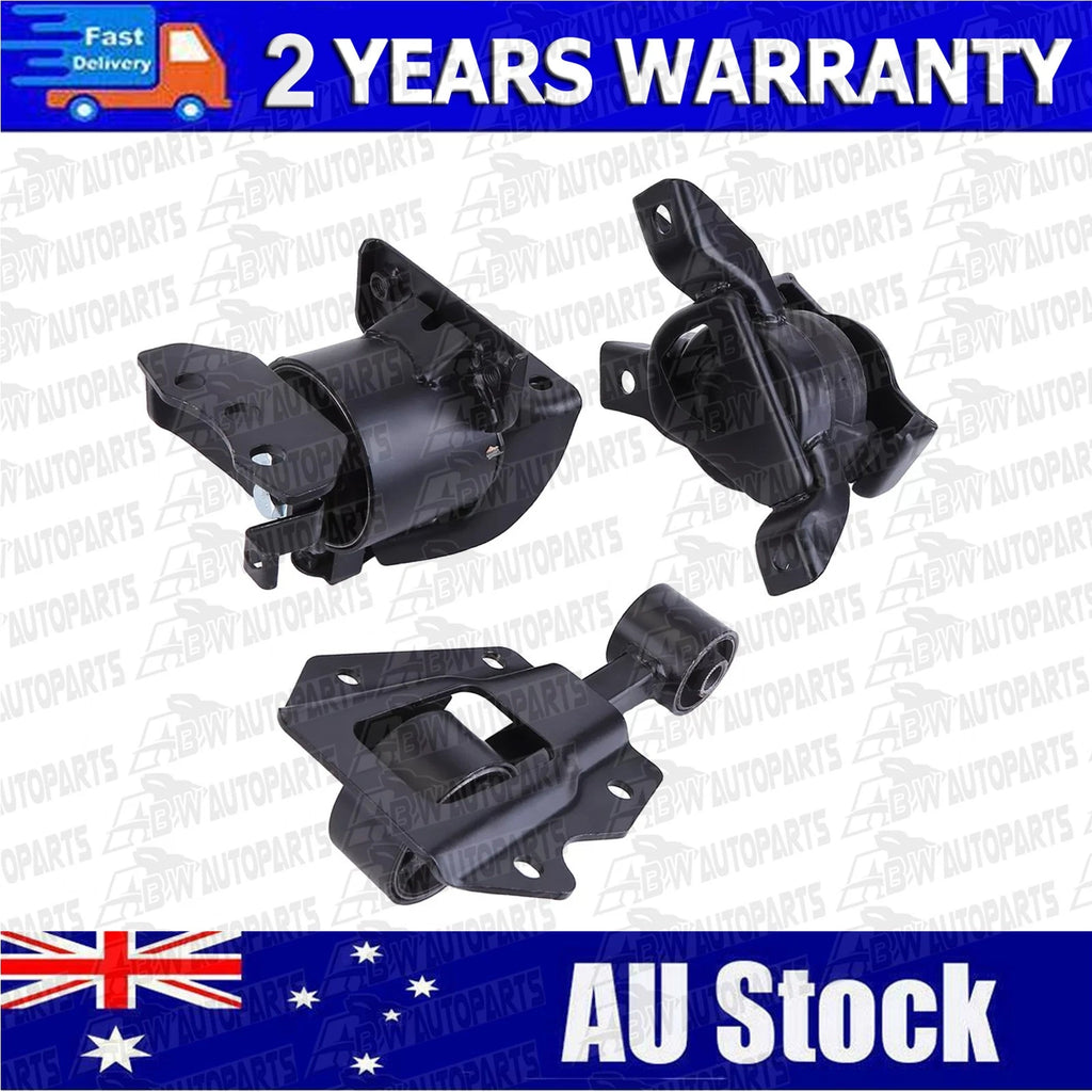 Front LH & RH & Rear Engine Mount Kit For Hyundai Getz TB 1.4L 1.6L 2005-11 AUTO