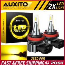 Load image into Gallery viewer, AUXITO H11 Globes Bulbs Headlight Fog Daytime Light Running Amber Conversion Kit