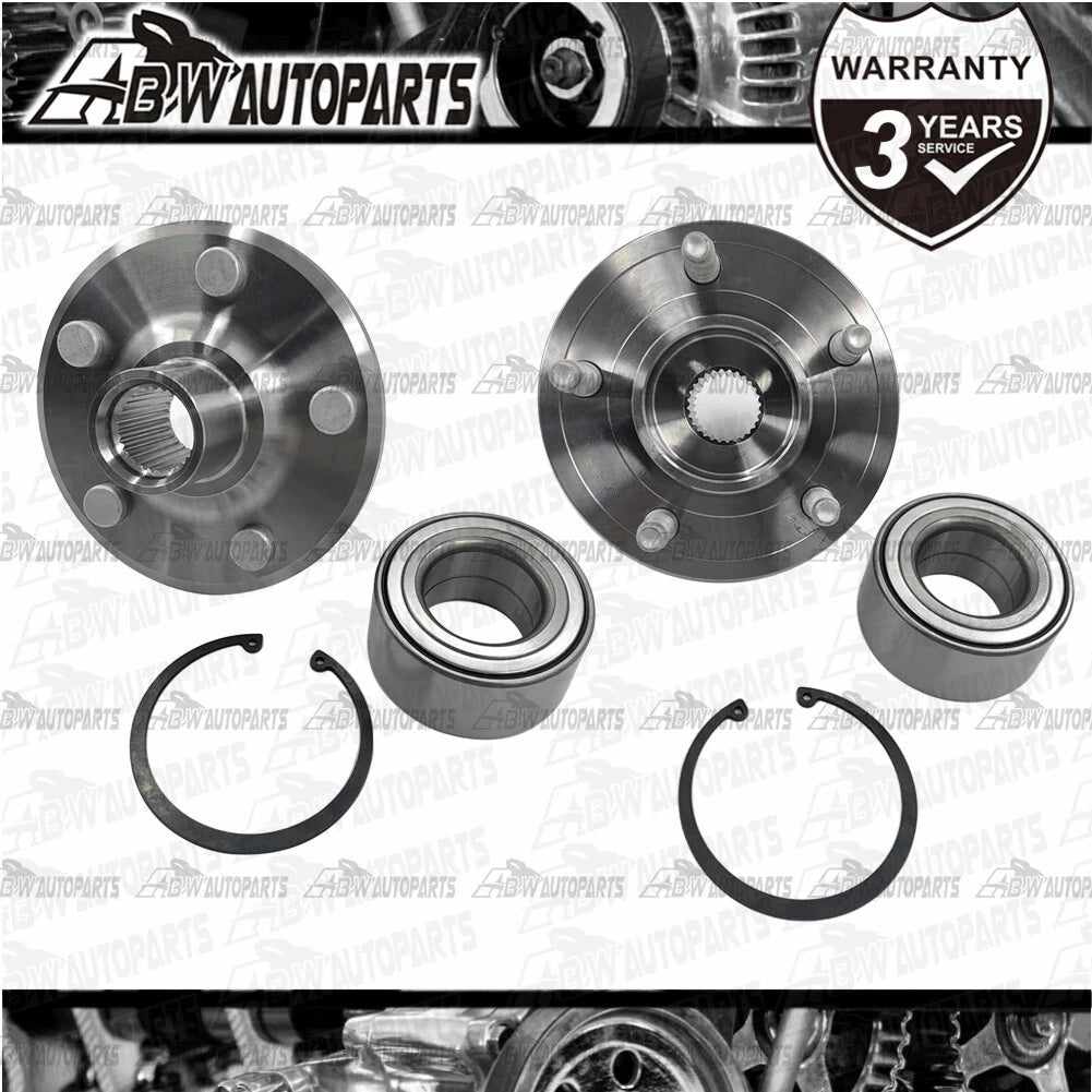 PAIR x FRONT Wheel Bearing and Hub Kit For Ford Territory SX SY SZ AWD