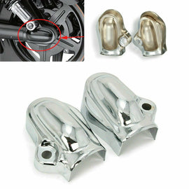 Chrome Rear Axle Cover Bar Shield Swingarm Cap For Harley VRSC V Rod VRSCA VRSCX