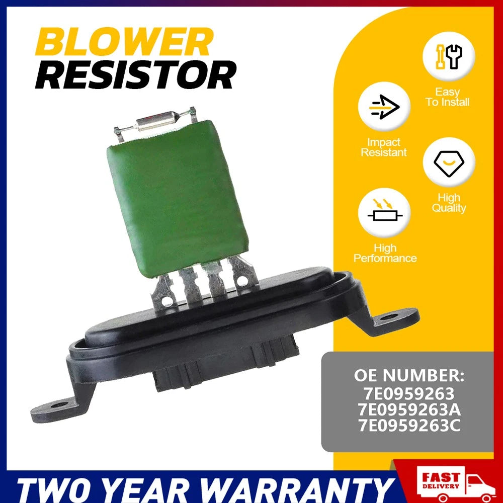 4-pin heater blower motor resistor for VW Transporter T5, Amarok and Touareg
