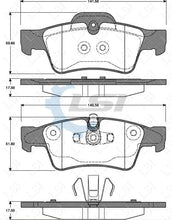 Load image into Gallery viewer, Rear Brake Pads and VENTED Disc Rotors + Sensors for MB ML320 ML350 W164 05-11