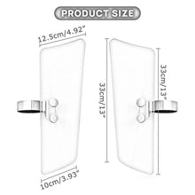 Load image into Gallery viewer, Motorcycle Black Front Wind Fork Air Deflector For Honda Suzuki Kawasaki Yamaha