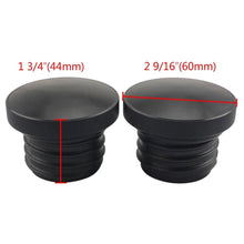 Load image into Gallery viewer, Black Vent Fuel Gas Tank Cap Cover For Harley Sportster XL 883 1200 Softail Dyna