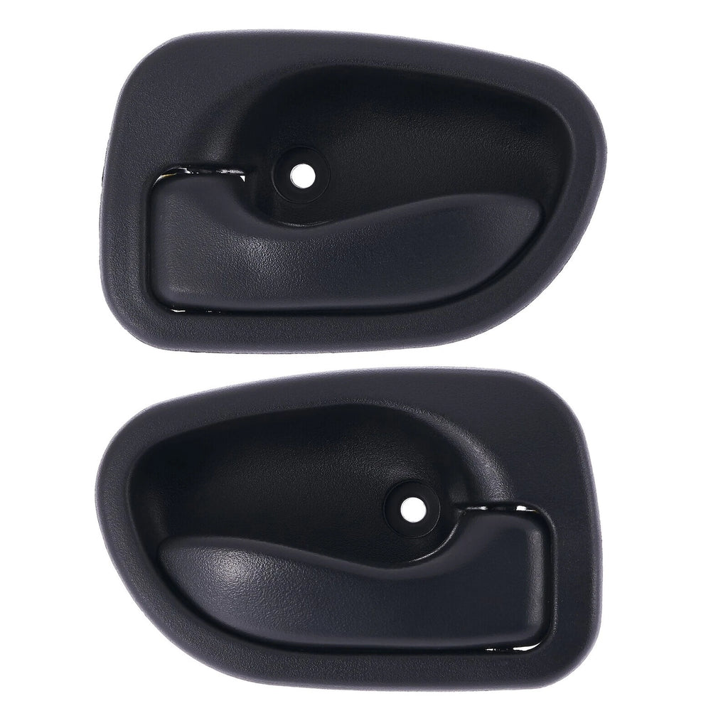 Door Handle Inner for Hyundai Excel X3 94-00 Set of 2 Black FRONT=REAR LH+RH