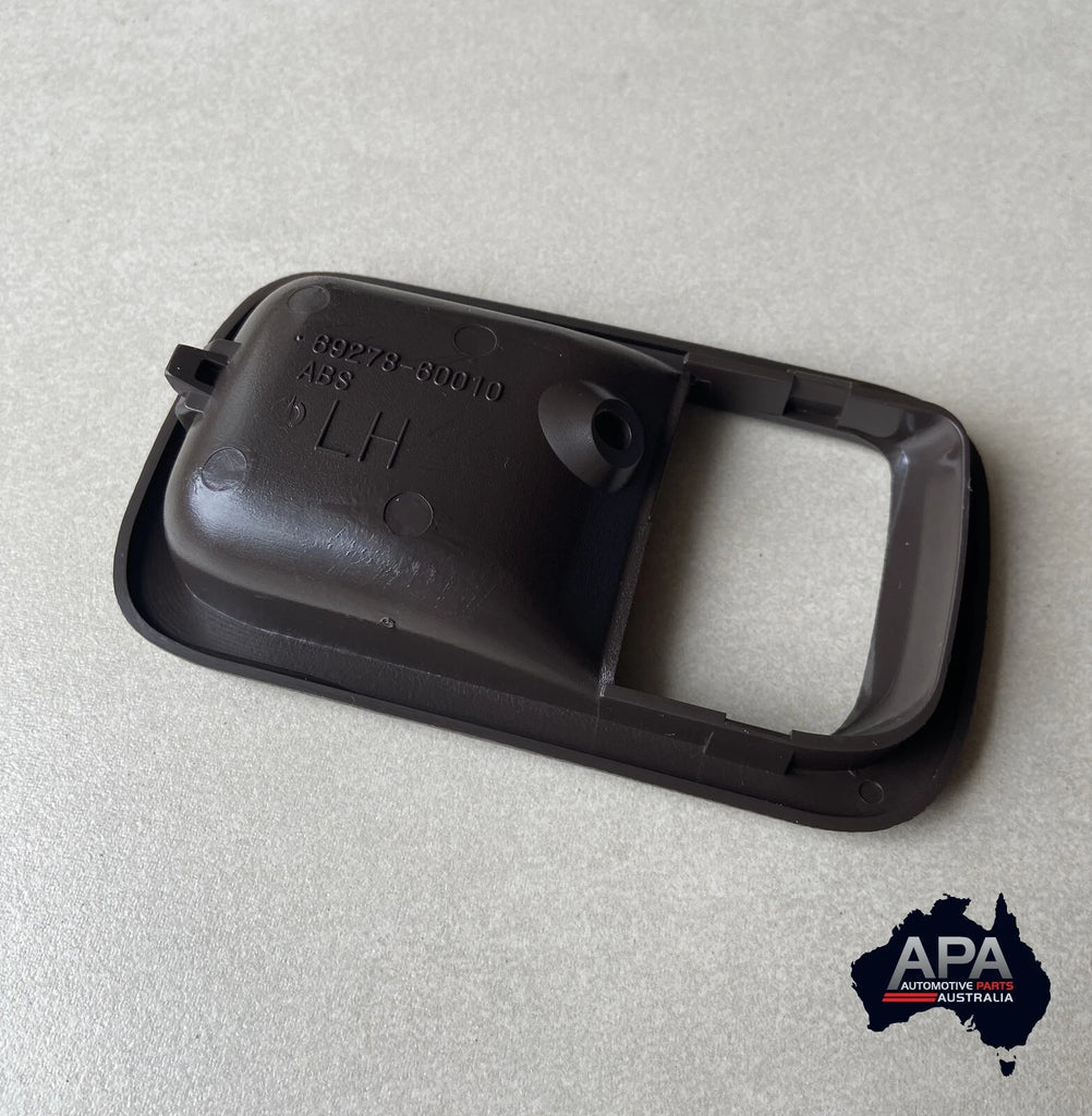 GENUINE Toyota LandCruiser 80 Series Inner Door Bezel Trim Brown Set of 4