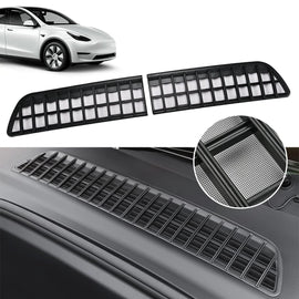 Air Flow Intake Vent Grille Protection Inlet Cover Leaf Guard For Tesla Model Y