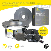 Load image into Gallery viewer, Front Heavy Duty Brake Pads and Disc Rotors for Mitsubishi Triton MQ 2015-2018