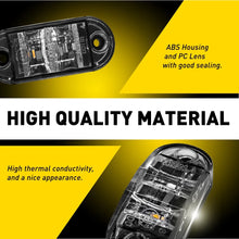 Load image into Gallery viewer, 10-100X LED Clearance Lights Side Marker Amber Red Indicators Trailer Truck NEWA