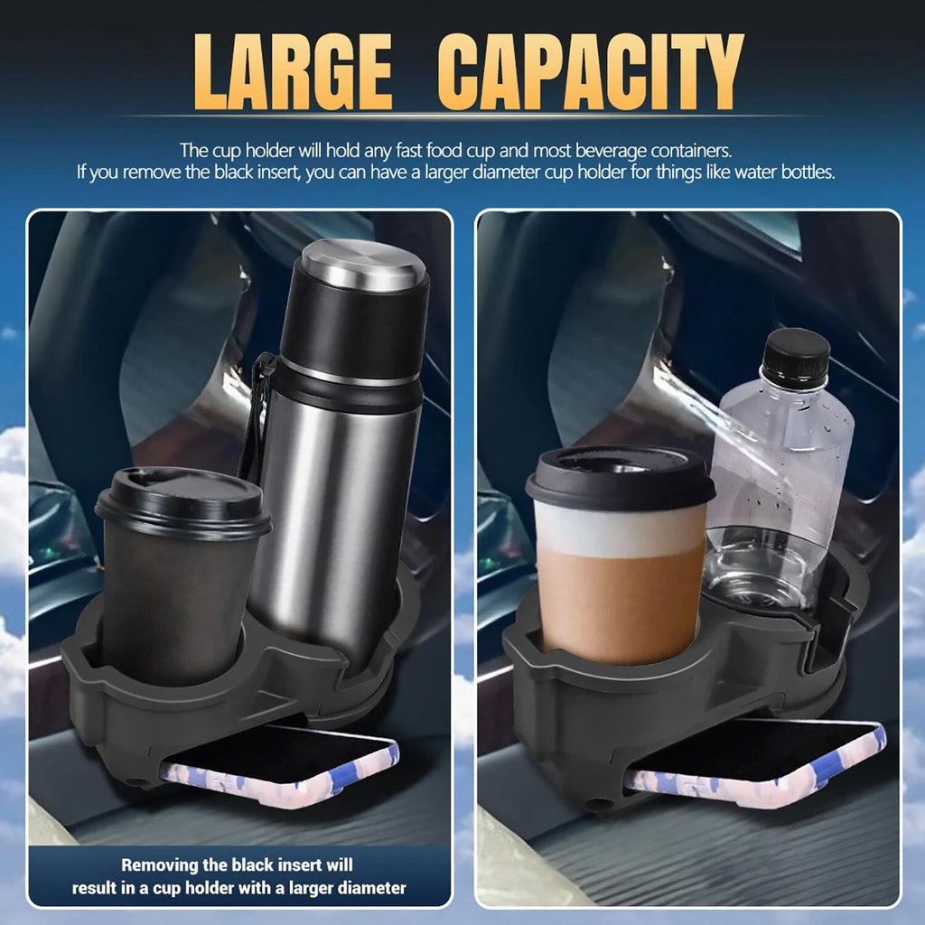 Dual Double Cup Holder For Toyota for 4Runner 3rd gen Automatic 2WD 4WD 1996-02