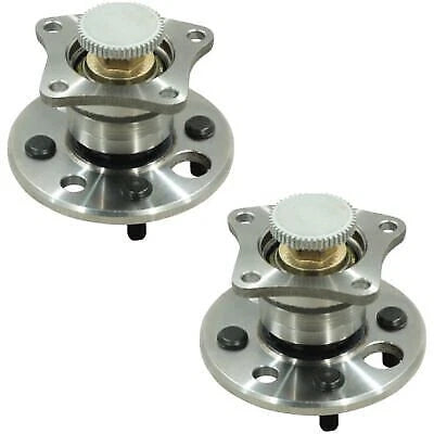 Pair Rear Wheel Bearing Hub Assy For Toyota Corolla AE102 AE112 140mm Flange ABS