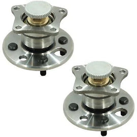 Pair Rear Wheel Bearing Hub Assy For Toyota Corolla AE102 AE112 140mm Flange ABS