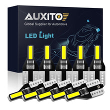 Load image into Gallery viewer, 10x AUXITO T10 W5W LED Wedge Interior Plate Number Light 6000K Globe Error Free
