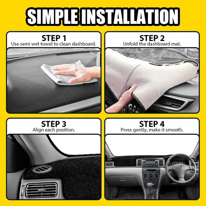 Dashboard Cover Dash Mat Protector for Toyota Corolla 2003-2006