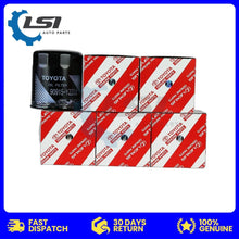 Load image into Gallery viewer, 5 x Genuine Toyota Oil Filters suits Landcruiser Prado Camry Kluger