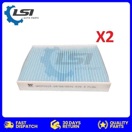 2x Wesfil Cabin Air Pollen Filters WACF0215