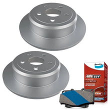 Load image into Gallery viewer, Bendix Rear Brake Pads + Rotors for Jeep Wrangler JK DB2003 2007-2018