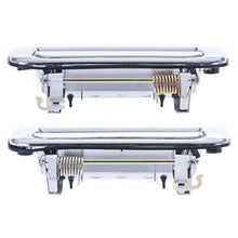 Load image into Gallery viewer, 4pc Front Rear Left &amp; Right Outer Door Handle Chrome For Toyota Landcruiser J80