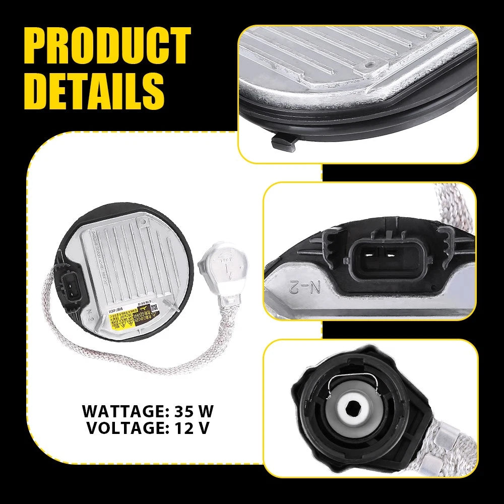 2PCS 8596745010 Xenon HID Headlight Ballast For Toyota Aurion Lexus IS250 IS350