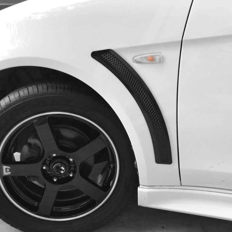 2pcs For Mitsubishi Lancer 08-2015 EVO 10X Black Front Fender Side Vent Cover ST