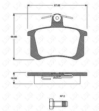 Load image into Gallery viewer, Genuine Roadhouse European Brake Pads Rear [ 0135 20 ] DB222