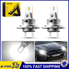 Load image into Gallery viewer, AUXITO 100W 20000LM 2x H7 LED Car Headlight Conversion Bulbs High Low Beam 6500K