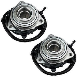 Pair Front Wheel Bearing Hub For Jeep Wrangler JK JL 1120mm ABS Cord