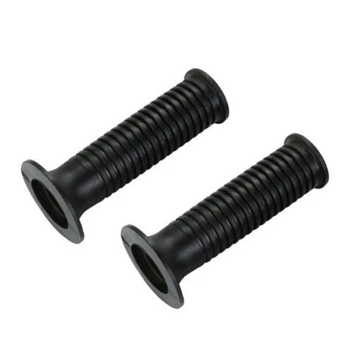 1Pair Black rubber motorcycle handlebar hand grips for BMW R1100 R1150 F650 ST