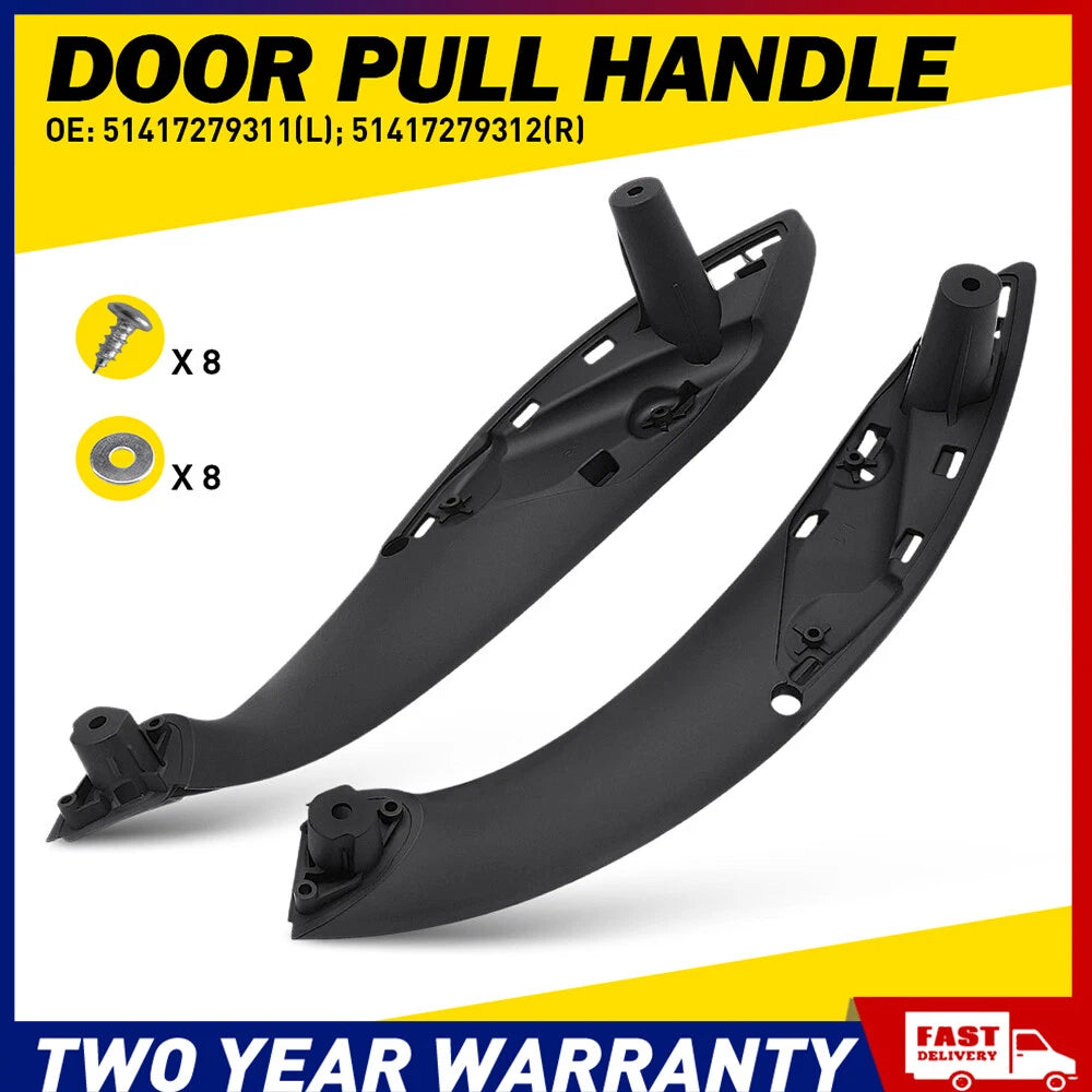 2pcs Front Inner Interior Trim Door Pull Handle for BMW F30 F80 F31 M3 2013-2019