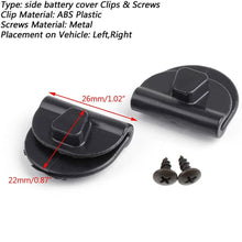 Load image into Gallery viewer, ABS Plastic Black Battery Cover Clips For Harley for Sportster XL883 1200 04-18