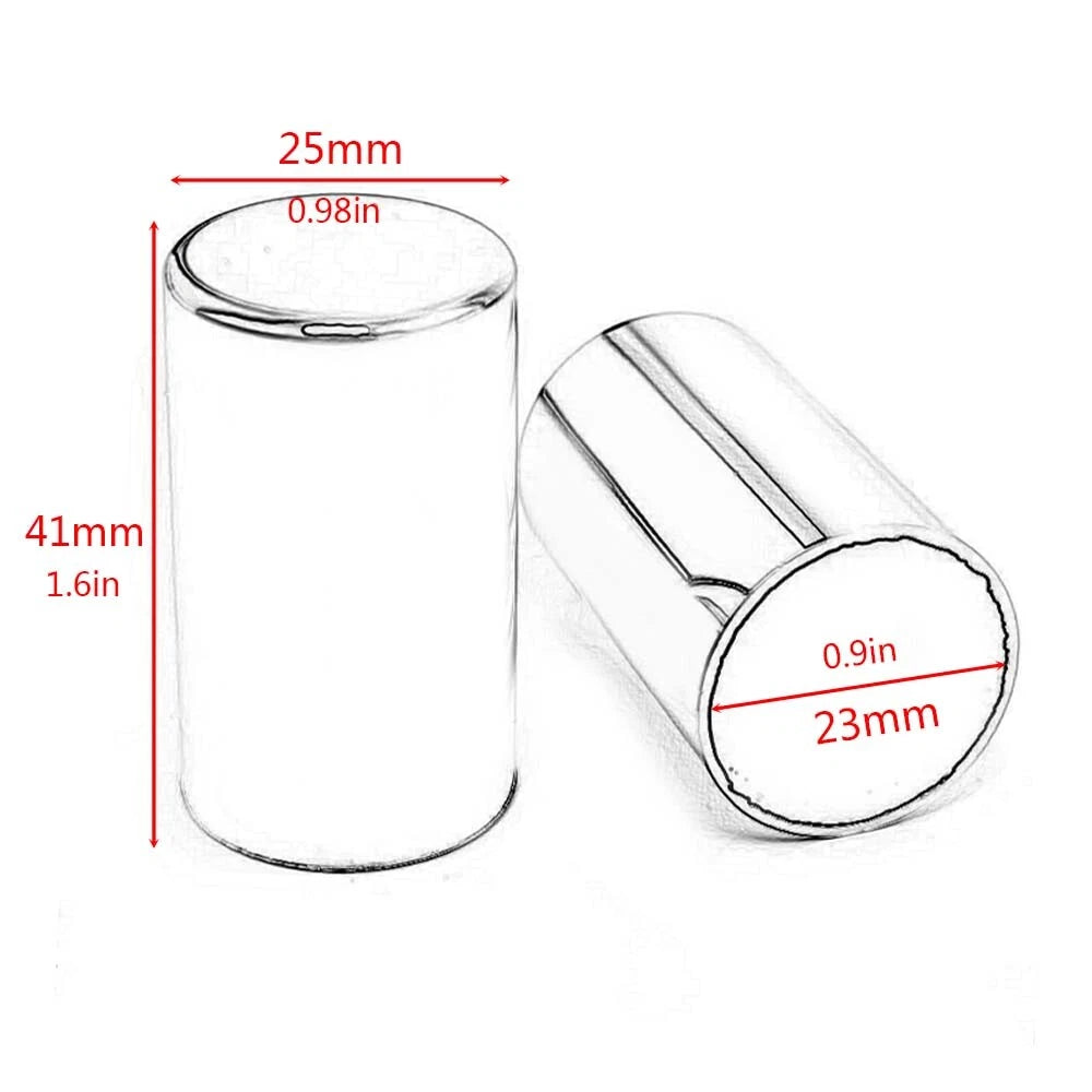 4X Chrome Docking Hardware Point Cover Fit For Harley Road King Softail Dyna ST