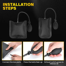 Load image into Gallery viewer, 31pcs Car Door Opening Unlock Roadside Emergency Tool Kit Air Wedge w/Pump Bag Z