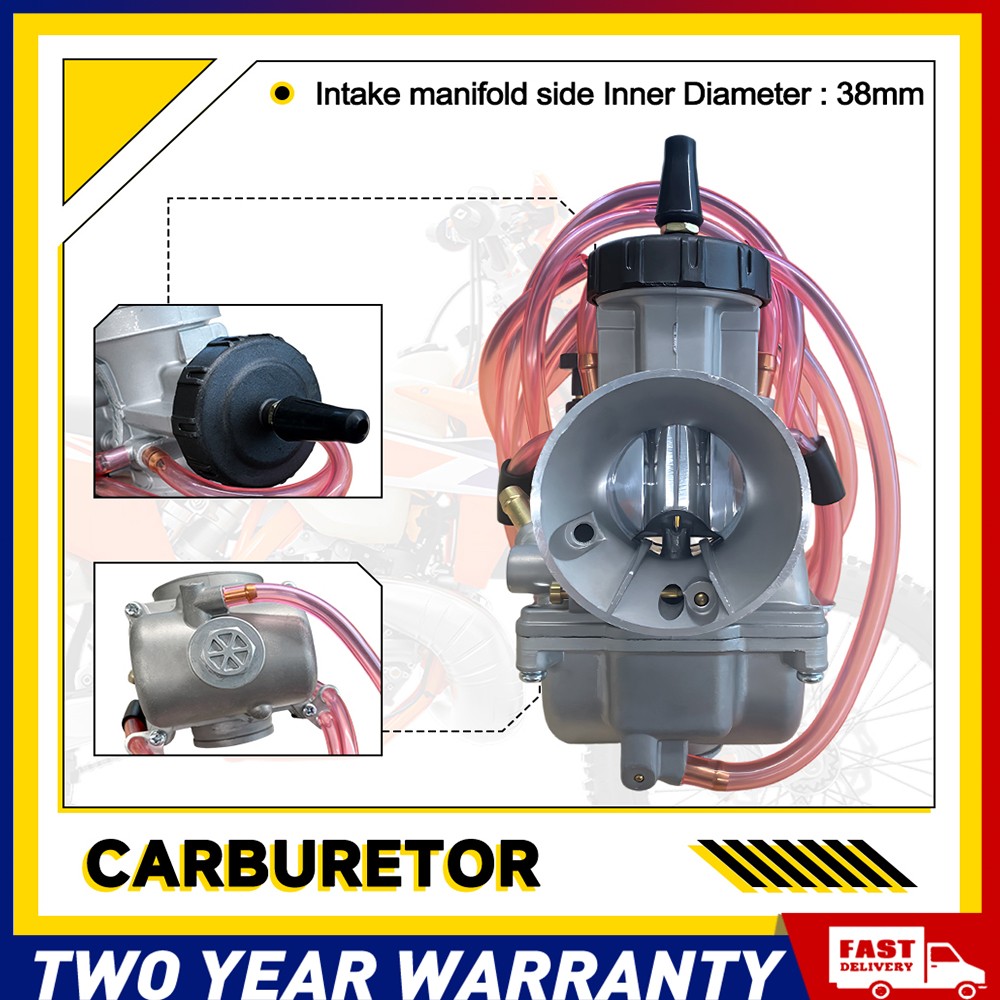 Suitable For Yamaha YZ250 KTM 250SX 250EXC 250 500 38mm Carburetor Carb Carby