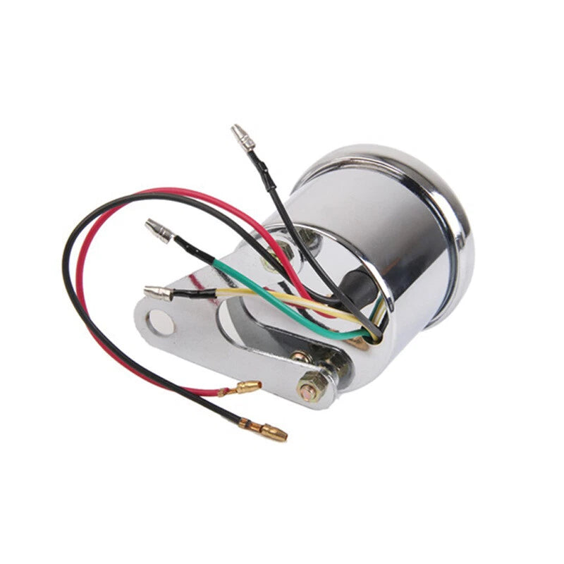 12V Motorcycle LED Speedometer Meter Tachometer Odometer Tach Gauge 0-13000 RPM